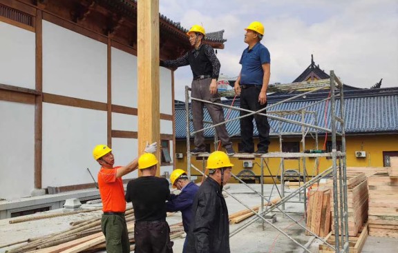 宁波寺庙施工规划装修，全程古建设计服务公司团队的专业与匠心