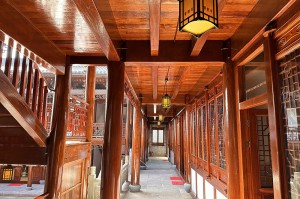 宁波寺庙鸟瞰图设计技巧，俯视视角展现整体气势